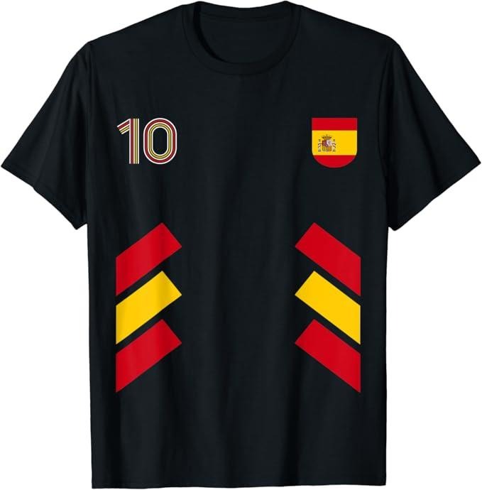 Spain Shirts, Soccer Spain Flag T-Shirt Cotton Fashion Casual Classic Hoodie, Sweatshirt | PrintMintTees.com