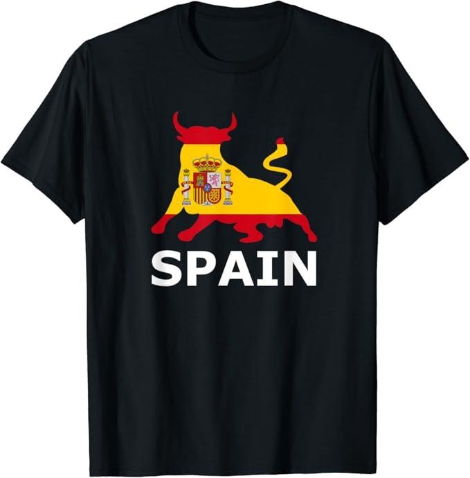 Spain Shirts, Spanish Bull Fighting Spain T-Shirt Cotton Fashion Hoodie Sweatshirt | PrintMintTees.com