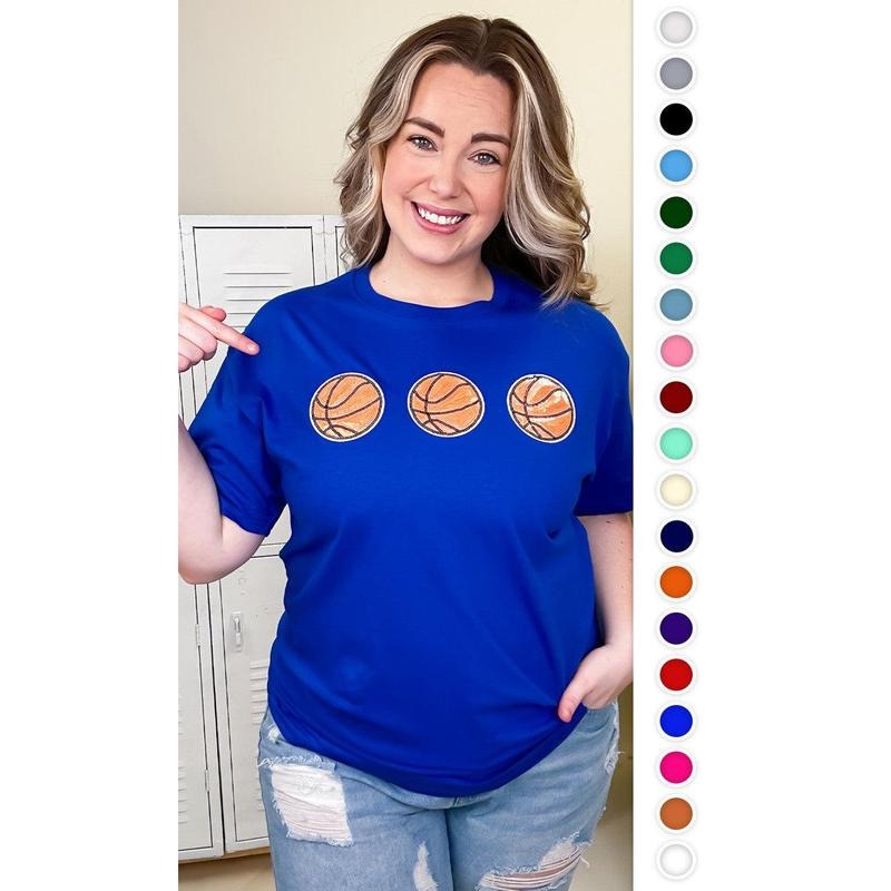 Sparkle Basketball Adult T-Shirt Hoodie Sweatshirt | PrintMintTees.com