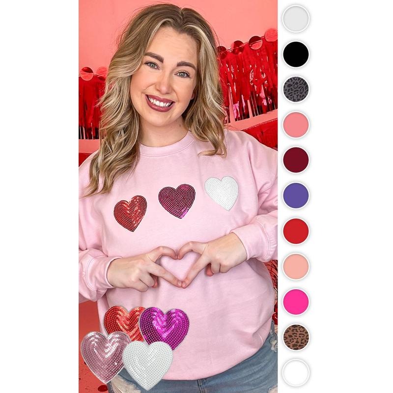 Sparkle Heart Sweatshirt Shirt Hoodie | PrintMintTees.com