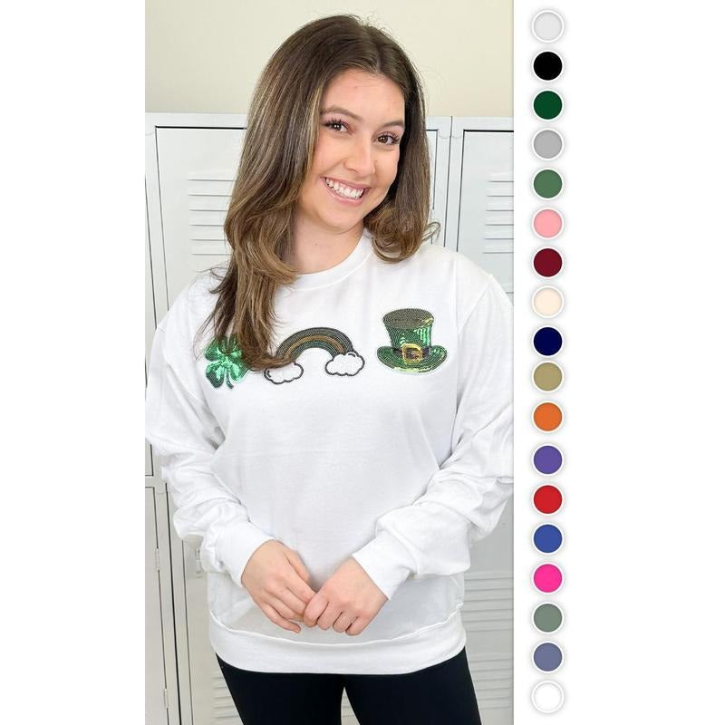 Sparkle St. Patrick’s Sweatshirt Shirt Hoodie | PrintMintTees.com