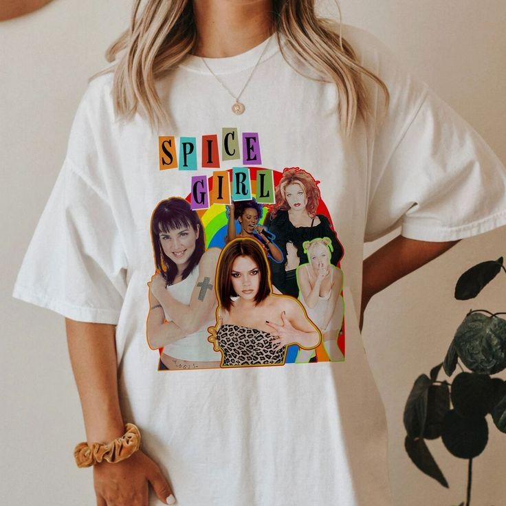 Spice Girls Shirt Retro 90s Spice Girls Fan Merch, Spice Girls Hoodie Sweatshirt | PrintMintTees.com