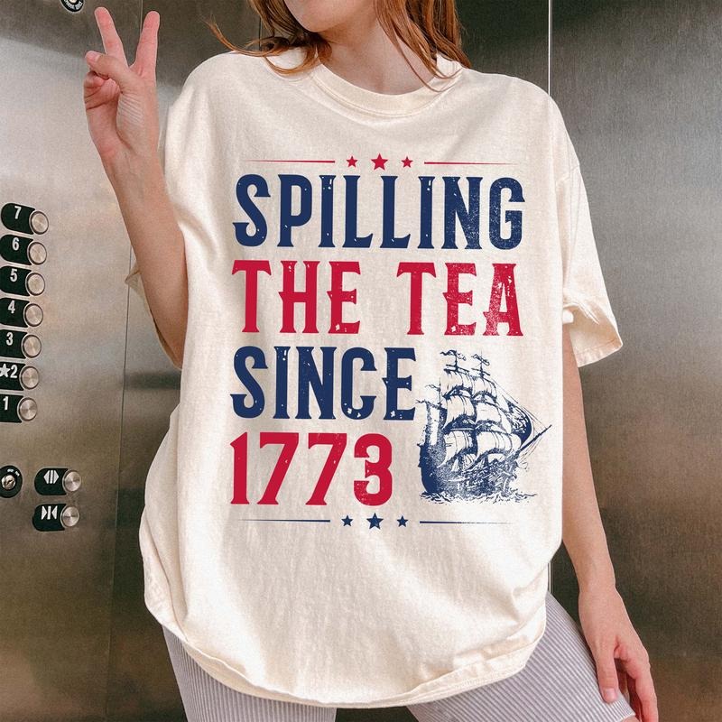 Spilling The Tea Since 1773 Shirt, Funny History Teacher Shirt, History Lover Shirt Gift, History Teacher Gift Hoodie...