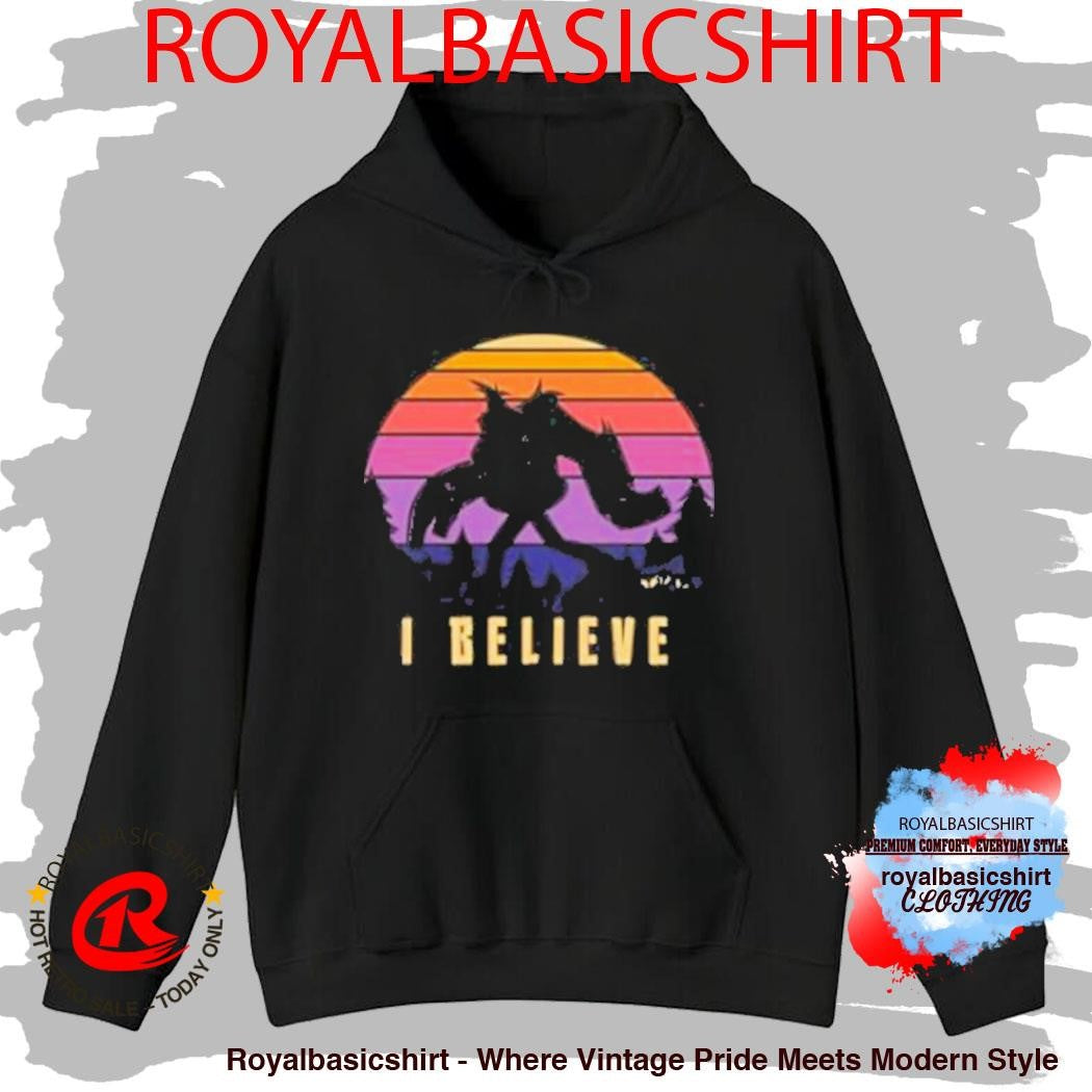 Spindlehorse Bigfoot I Believe T-Shirt