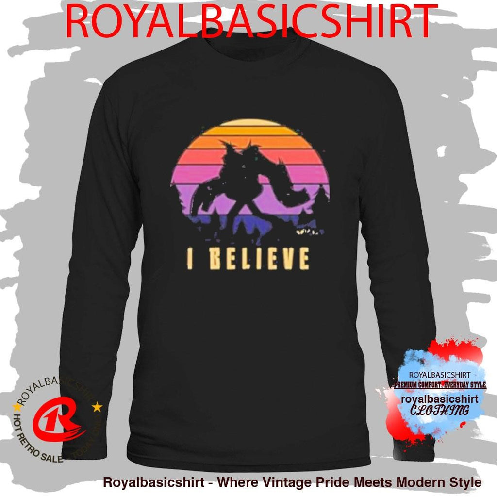 Spindlehorse Bigfoot I Believe T-Shirt