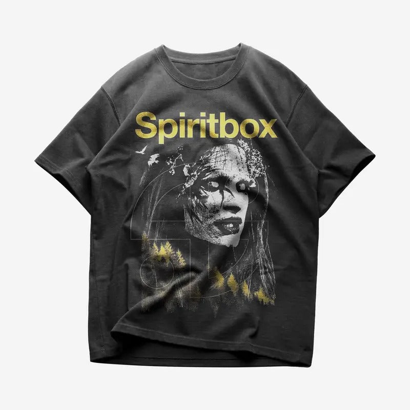 Spiritbox T-shirt - Metal Music Shirt - Spiritbox Merch - Unisex Cotton Tee Hoodie Sweatshirt | PrintMintTees.com