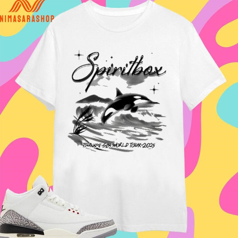 Spiritbox Tsunami Sza World Tour 2025 Shirts