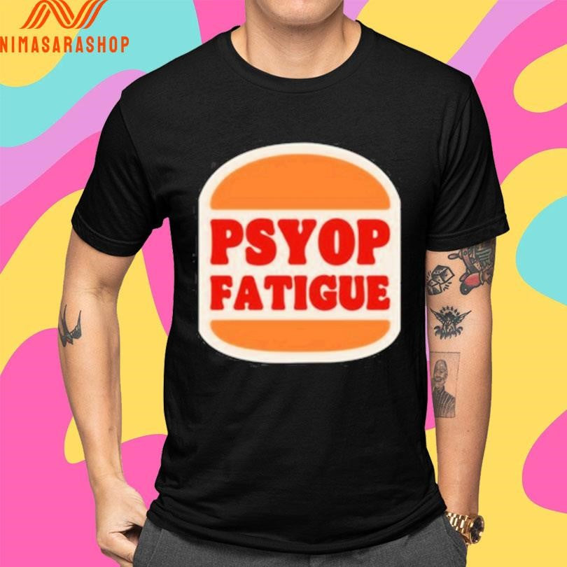 Spiritual Lock PSYOP Fatigue Burger Shirts