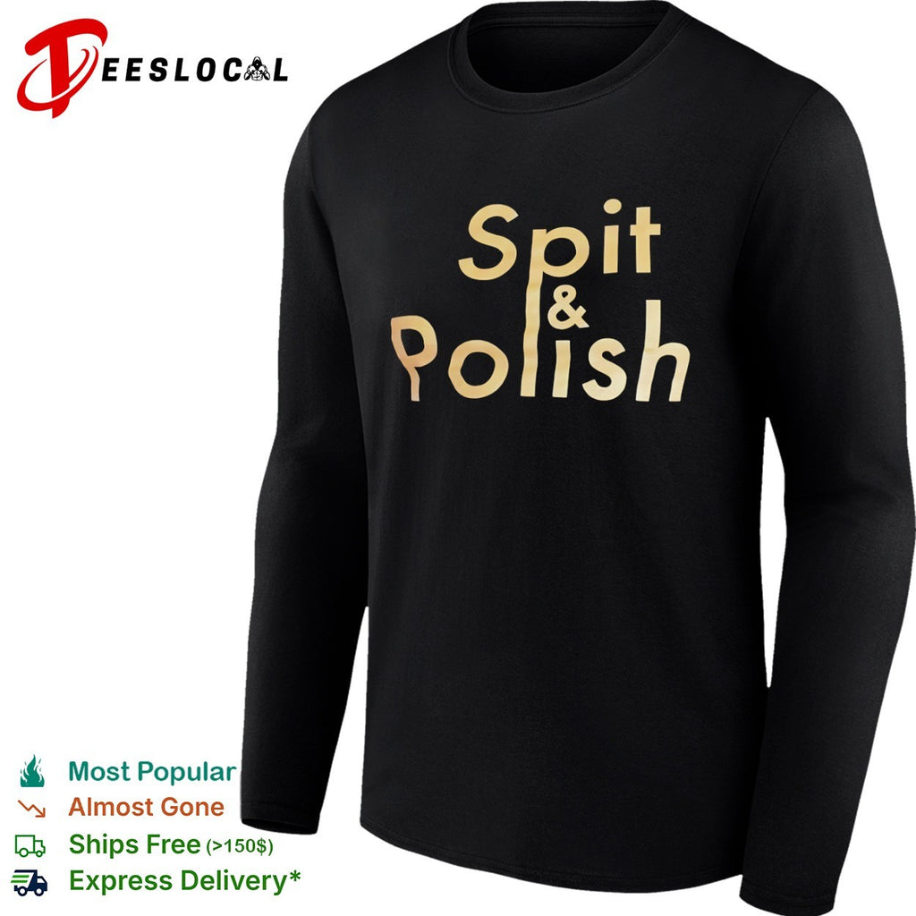Spit and Polish gold shirt