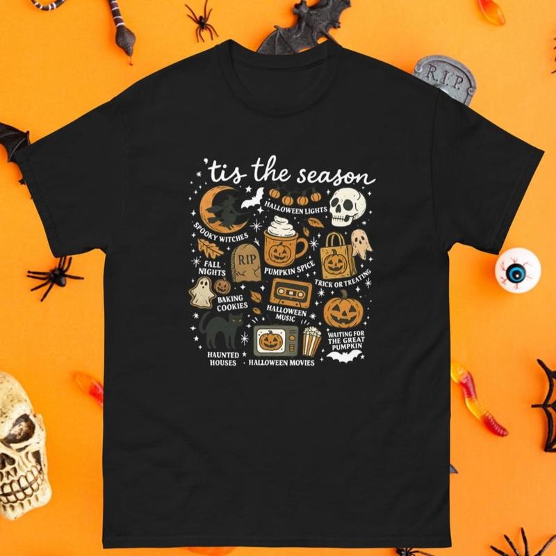 Spooky Doodles Halloween Gildan Shirt