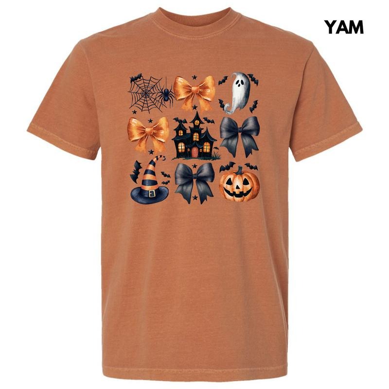 Spooky Halloween Collage Comfort Colors T-Shirt 'NLB' Hoodie, Sweatshirt | PrintMintTees.com