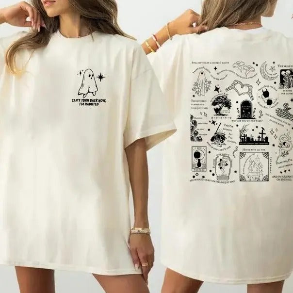 Spooky Halloween Season Shirt, Halloween Song Lyrics Shirt - Sweatshirt - Hoodie, Tee Print | PrintMintTees.com