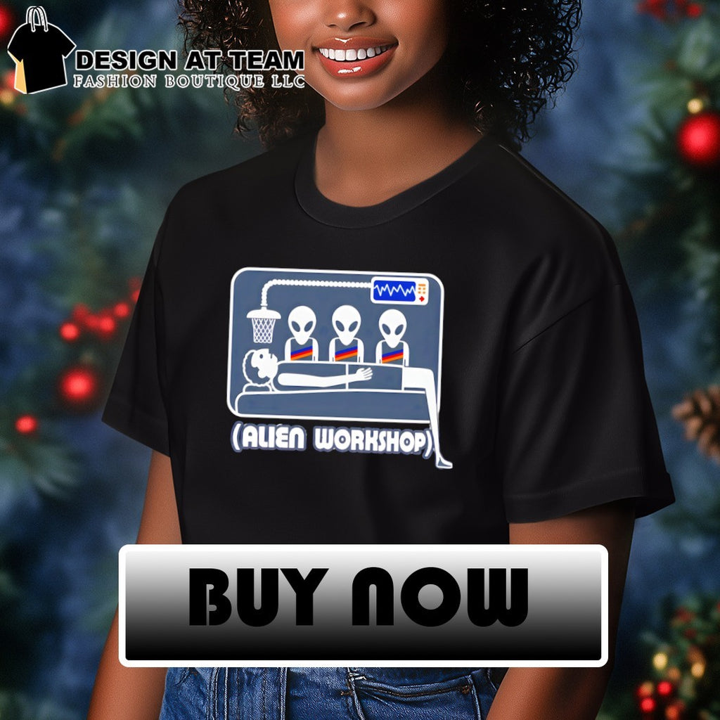 Spurs Basketball Players Performing Surgery Alien Workshop shirt