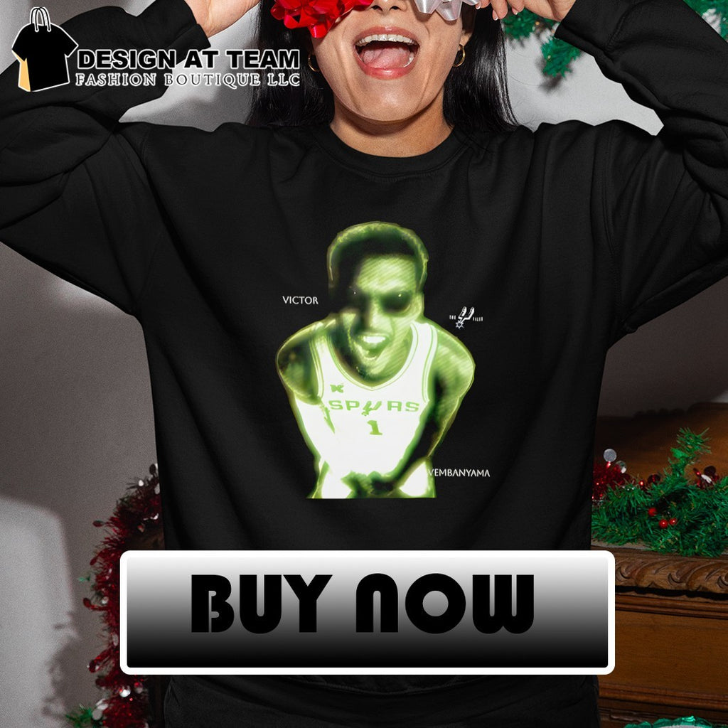 Spurs Wemby Alien shirt