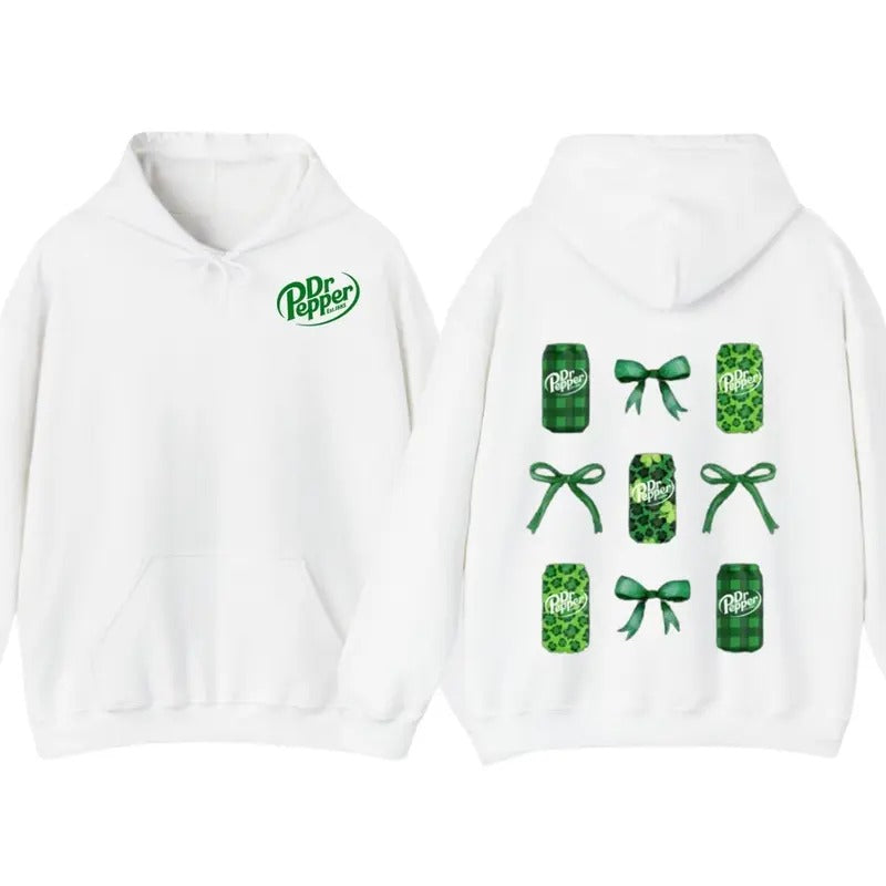 St. Patrick’s Day Pepper Soda T-Shirt or Hoodie Trendy, Patrick's Day Shirt For Men For Women Sweatshirt | PrintMintTees.com