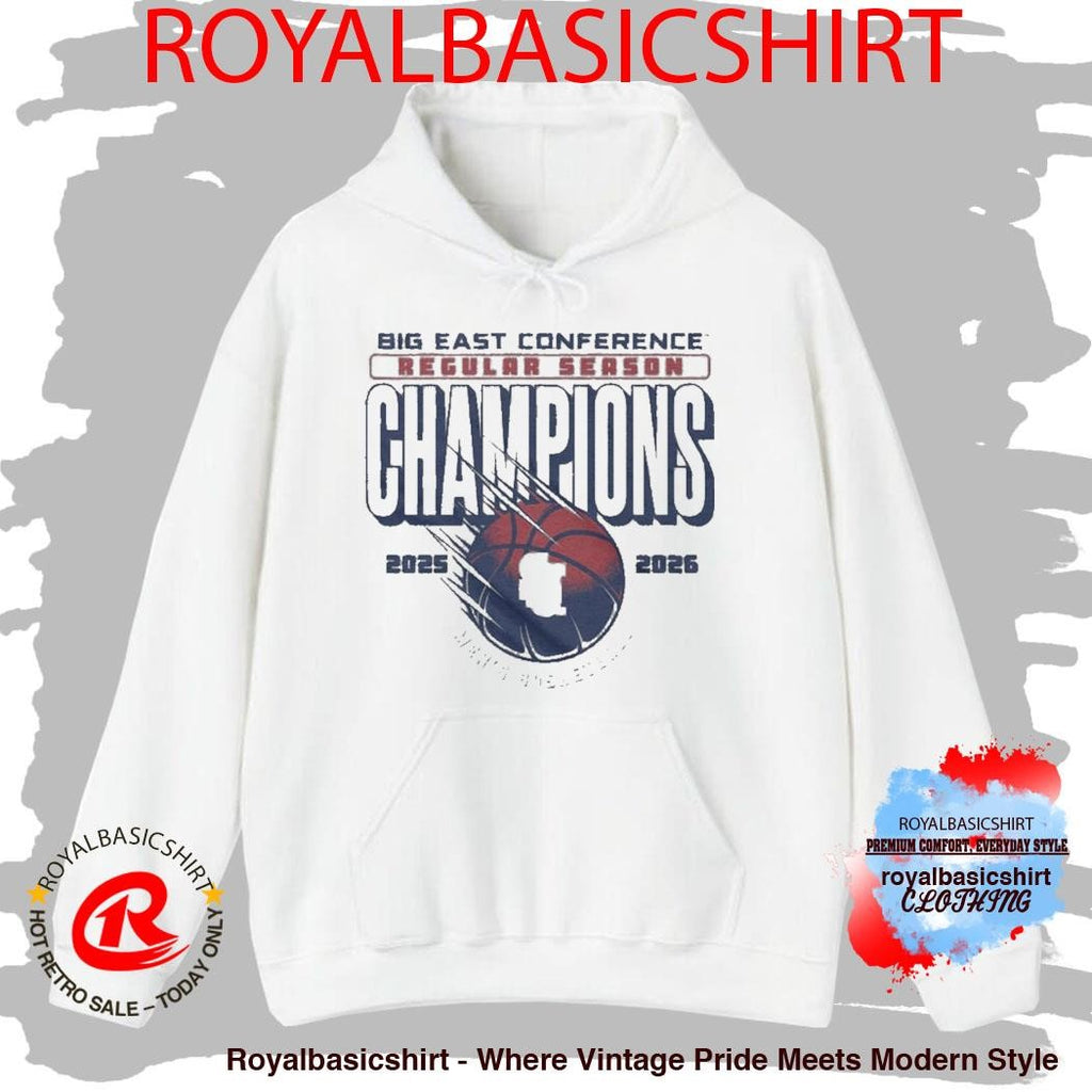 St John’s Red Storm Men’s Basketball 2026 Big East Regular Season Champions Locker Room T-Shirt