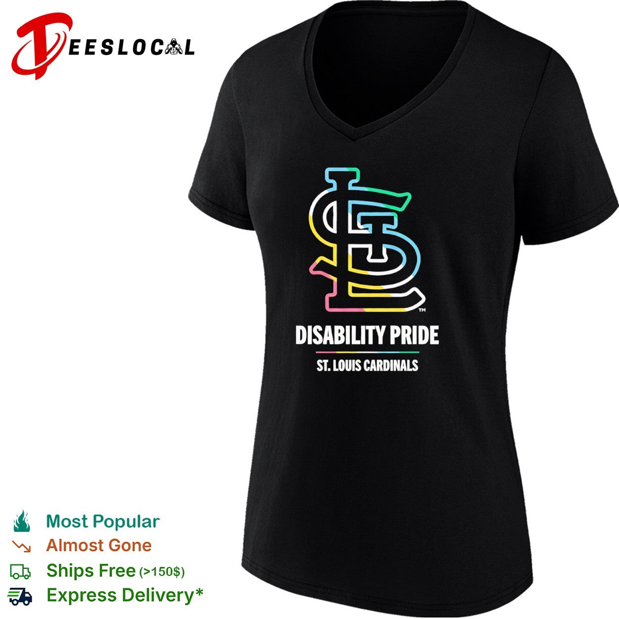 St Louis Cardinals Disability Pride Logo shirt