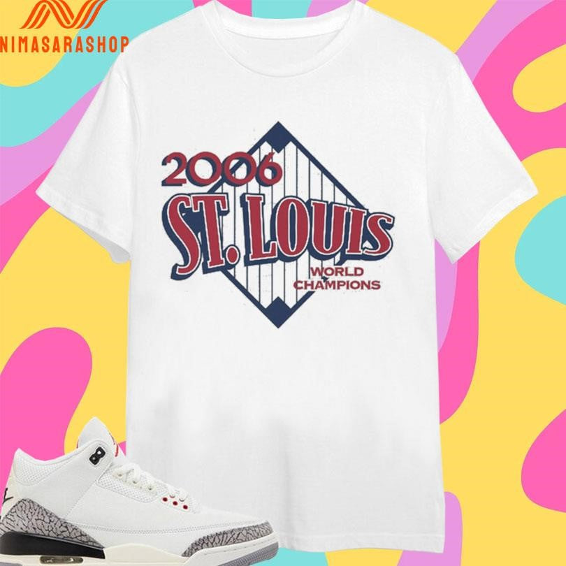 St Louis Cardinals World Champions 2006 Shirts