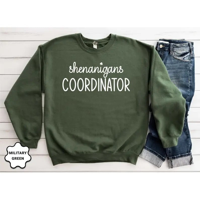 St Patrick's Day Sheninegans Begin Sweatshirt, Hoodie, T-Shirtstyle{n002}2 Shirt | PrintMintTees.com