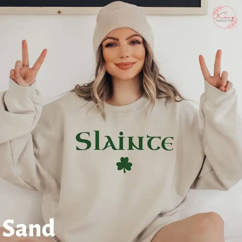 St Patrick's Day Snaike Begin Sweatshirt, Hoodie, T-Shirt | PrintMintTees.com