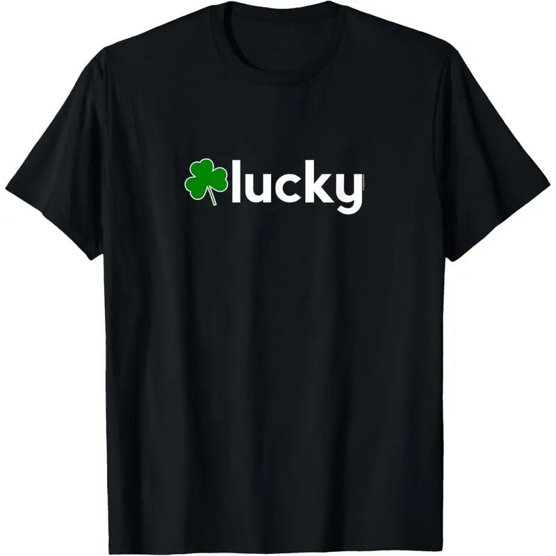 St Patricks Day Shirt for Men Women | Lucky Shamrock | Irish T-Shirt made in USA Hoodie Sweatshirt | PrintMintTees.com