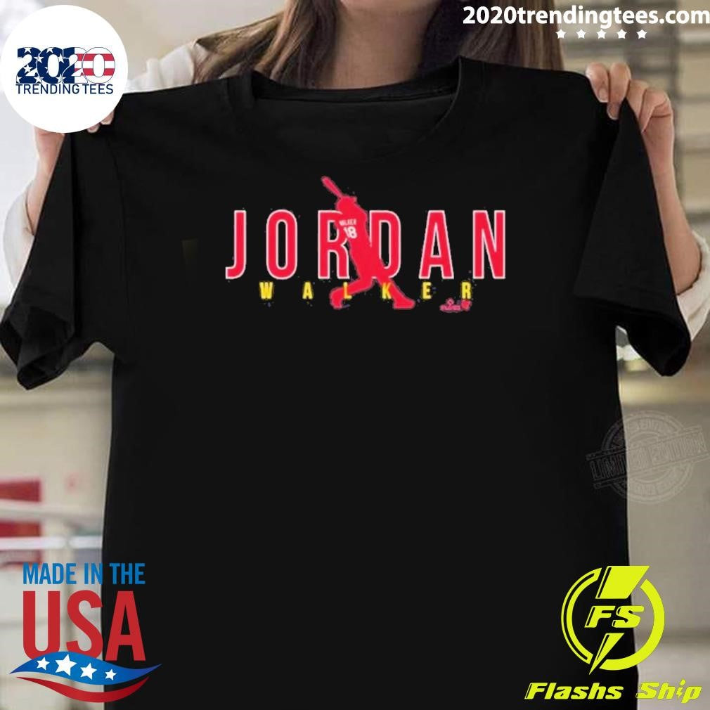 St. Louis Baseball MLBPA Jordan Walker Swingman Shirt