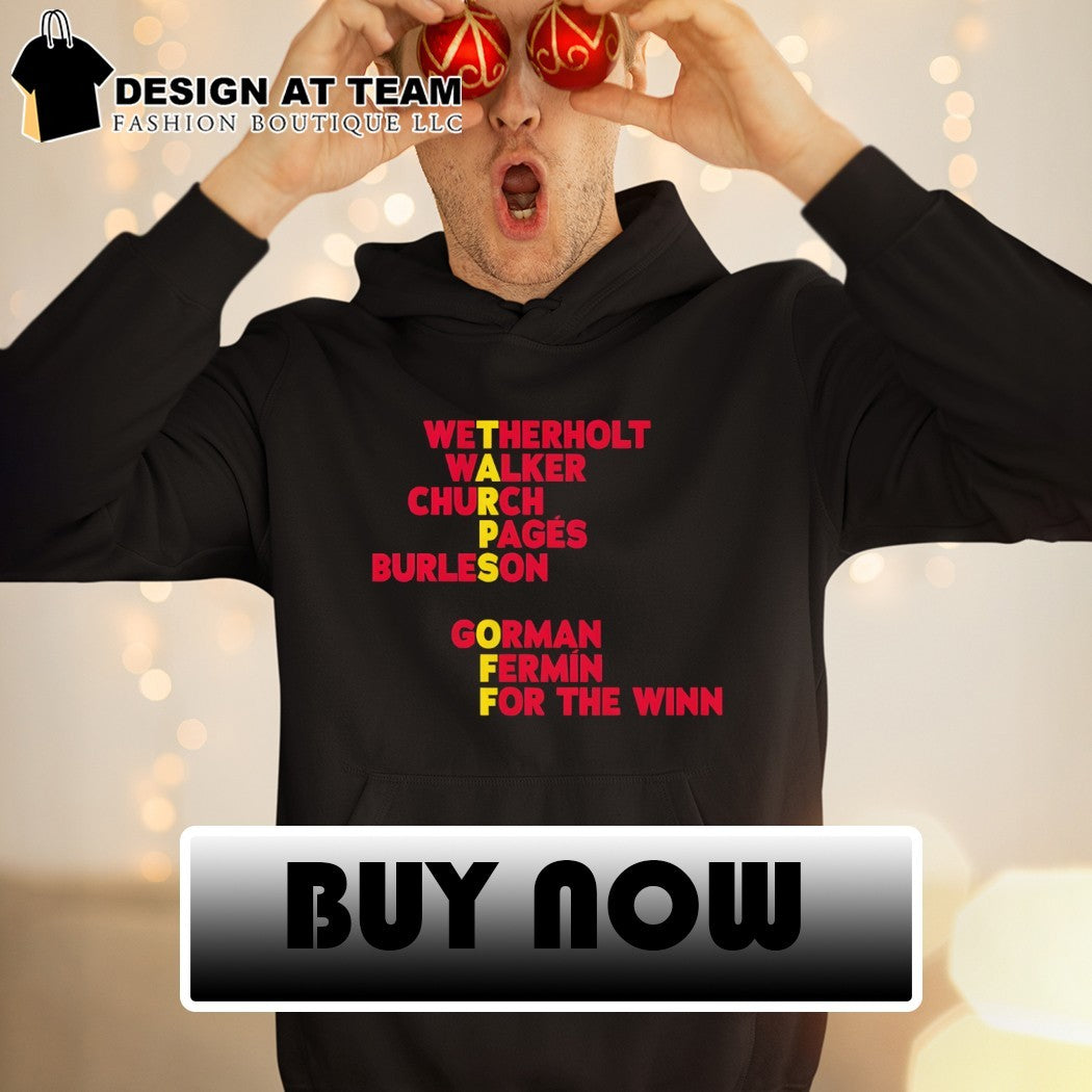 St. Louis Cardinals Baseball Wetherholt Walker Church Pages Burleson Gorman Fermin For The Winn shirt