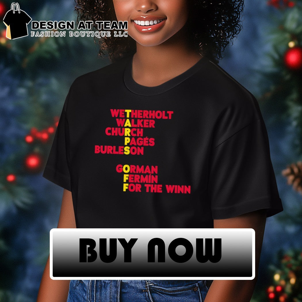St. Louis Cardinals Baseball Wetherholt Walker Church Pages Burleson Gorman Fermin For The Winn shirt