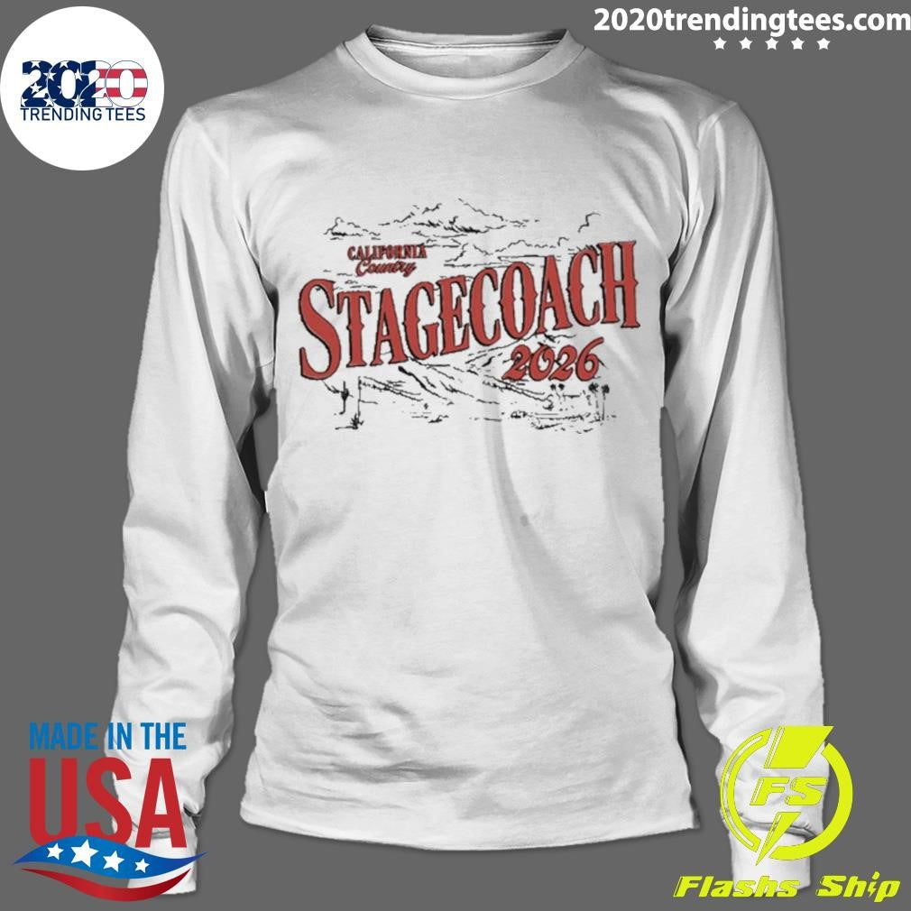 Stagecoach California Country 2026 Lineup Tee Shirt