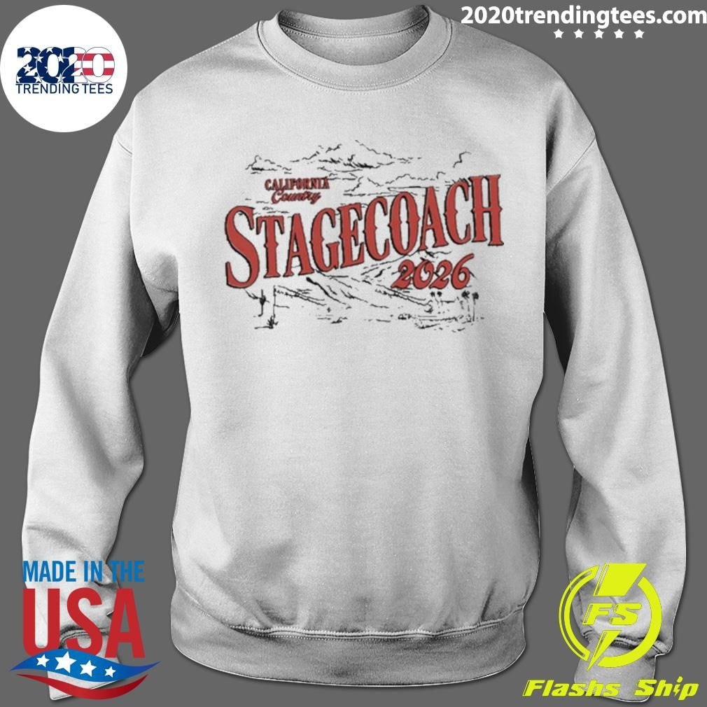 Stagecoach California Country 2026 Lineup Tee Shirt
