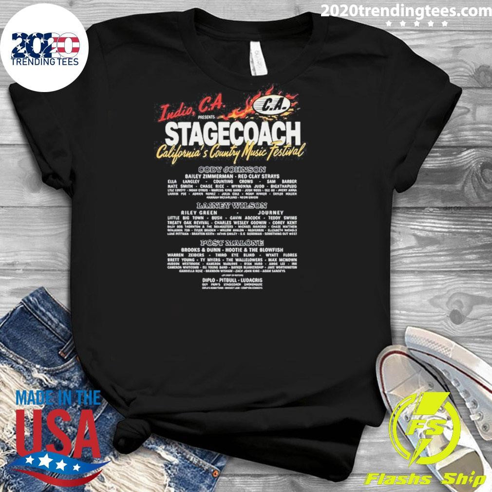 Stagecoach California’s Country Music Festival 2026 Racing Team Tee Shirt