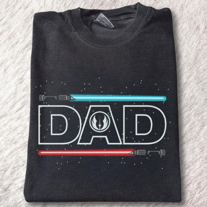 Star Dad Shirt, Father's Day Gift Papa Trip T-shirt Menswear Top Cotton 100% US Cotton Dad Joke Design Hoodie Sweatshirt