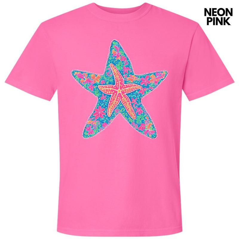 Starfish Summer Comfort Colors T-Shirt 'NLB' Hoodie Sweatshirt | PrintMintTees.com