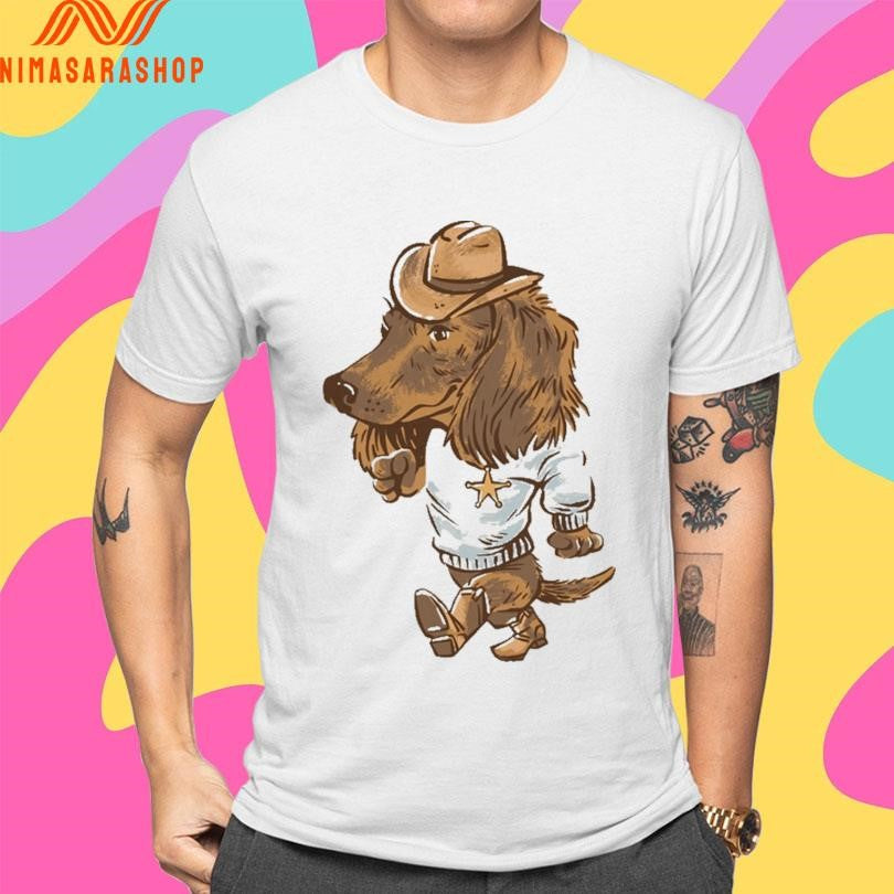 Starkville Sausage Dog Society Walkin Weenie Cowboy Shirts