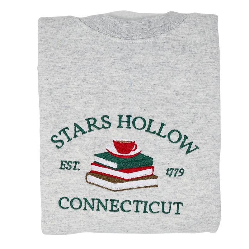Stars Hollow Connecticut 1779 Crewneck Sweatshirt T-Shirts, Hoodie | PrintMintTees.com