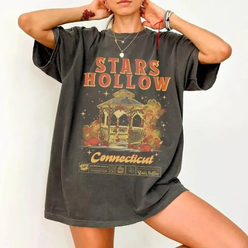 Stars Hollow shirt, Stars Hollow Connecticut, Gilmore girls, Lukes Diner trendy shirt,shirt trend Hoodie Sweatshirt