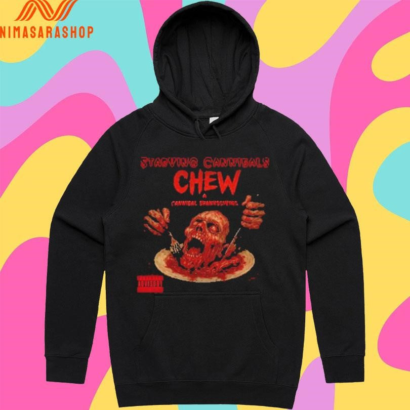 Starving Cannibals Chew A Cannibal Shanksgiving Shirts