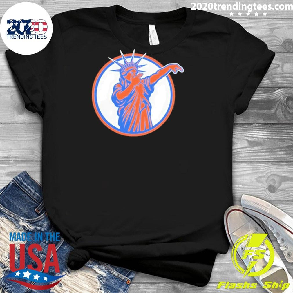 Statue Of Liber3 New York Knicks Basketball Shirt