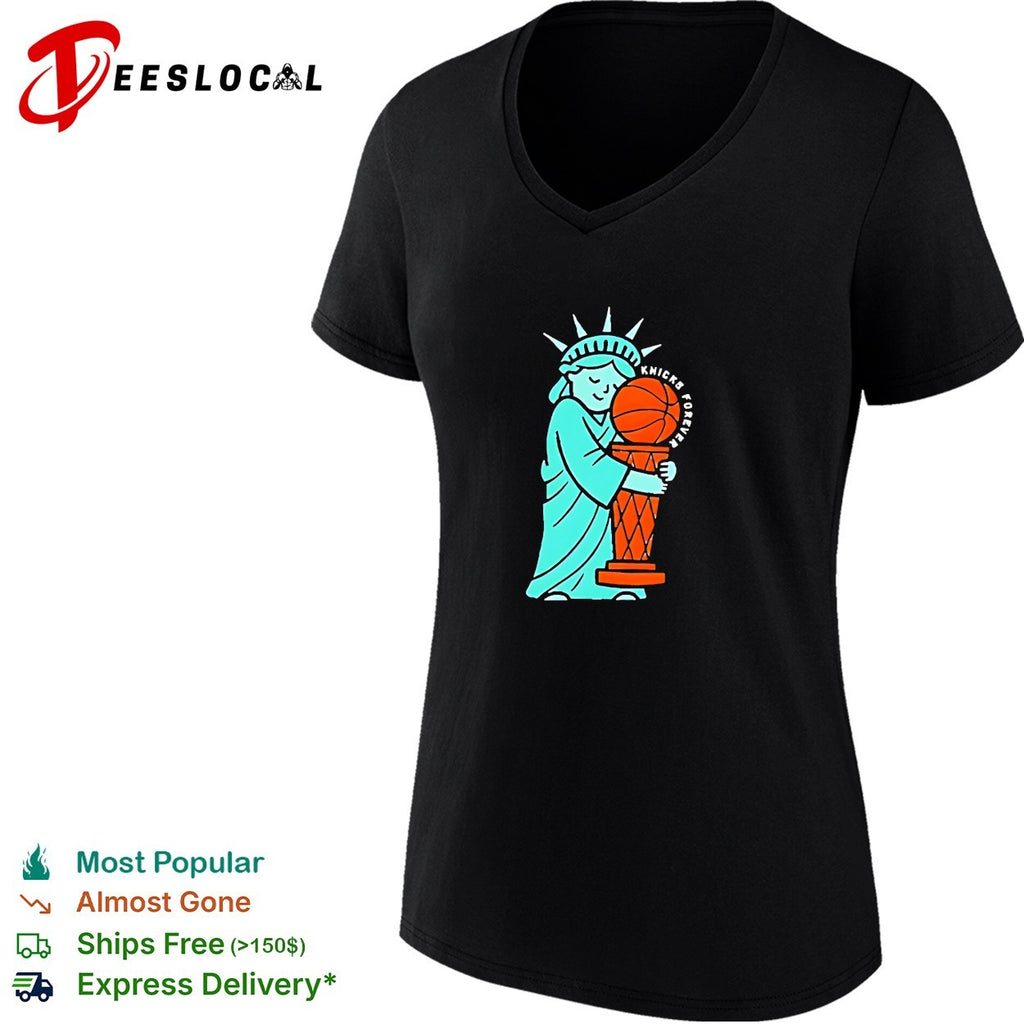Statue of Liberty Knicks forever trophy shirt