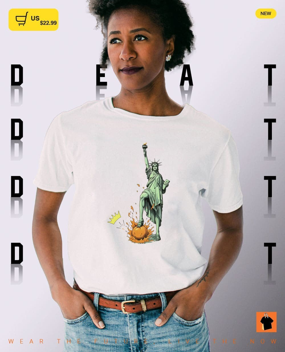 Statue of Liberty No Kings Anti Trump Protest Social Justice 2026 shirt