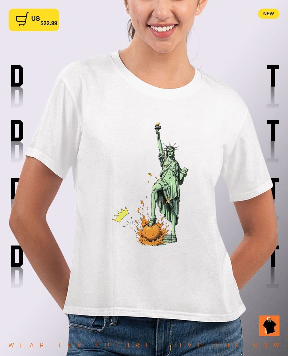 Statue of Liberty No Kings Anti Trump Protest Social Justice 2026 shirt