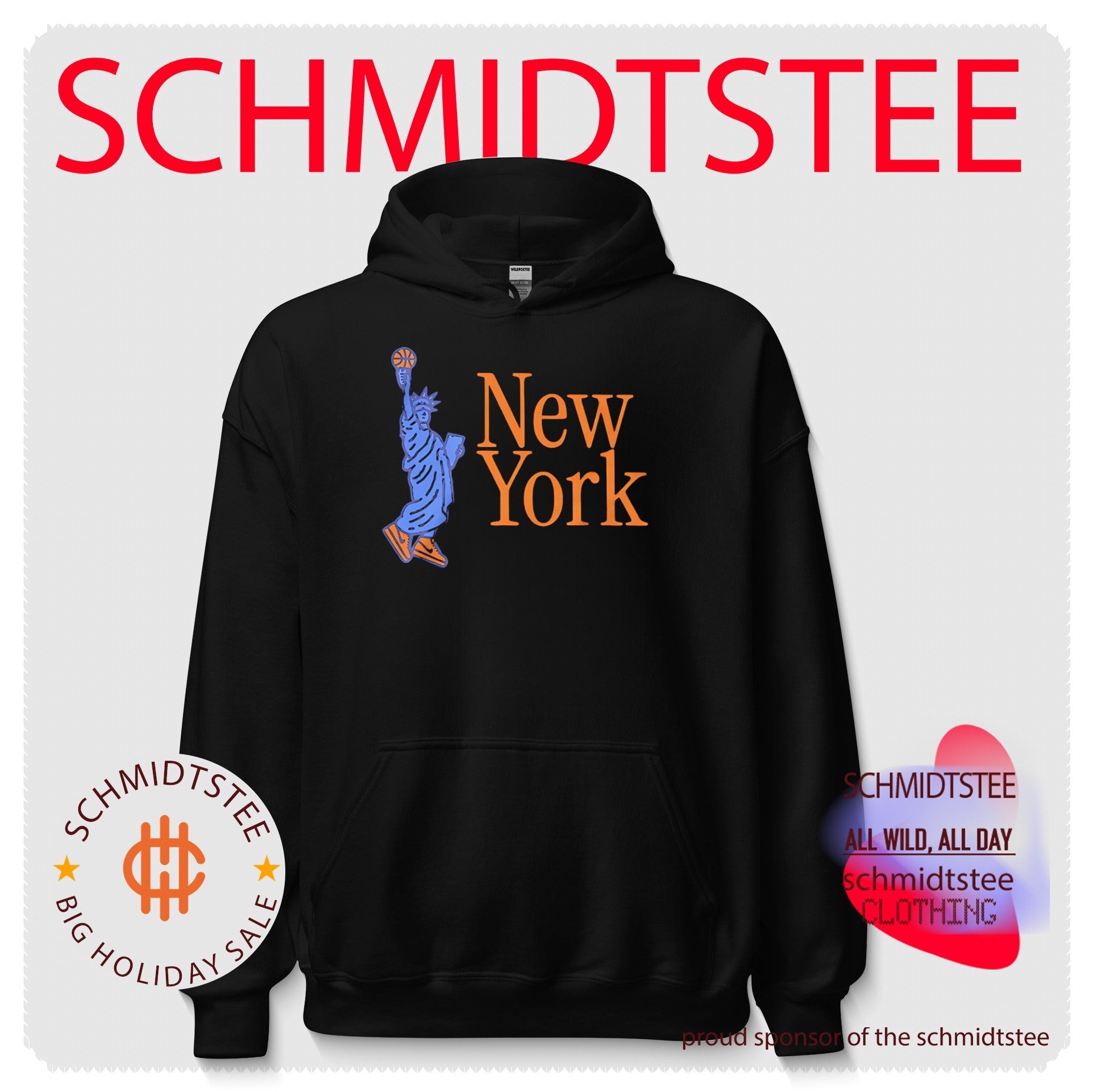 Statue of Liberty holding basketball graphic shirt