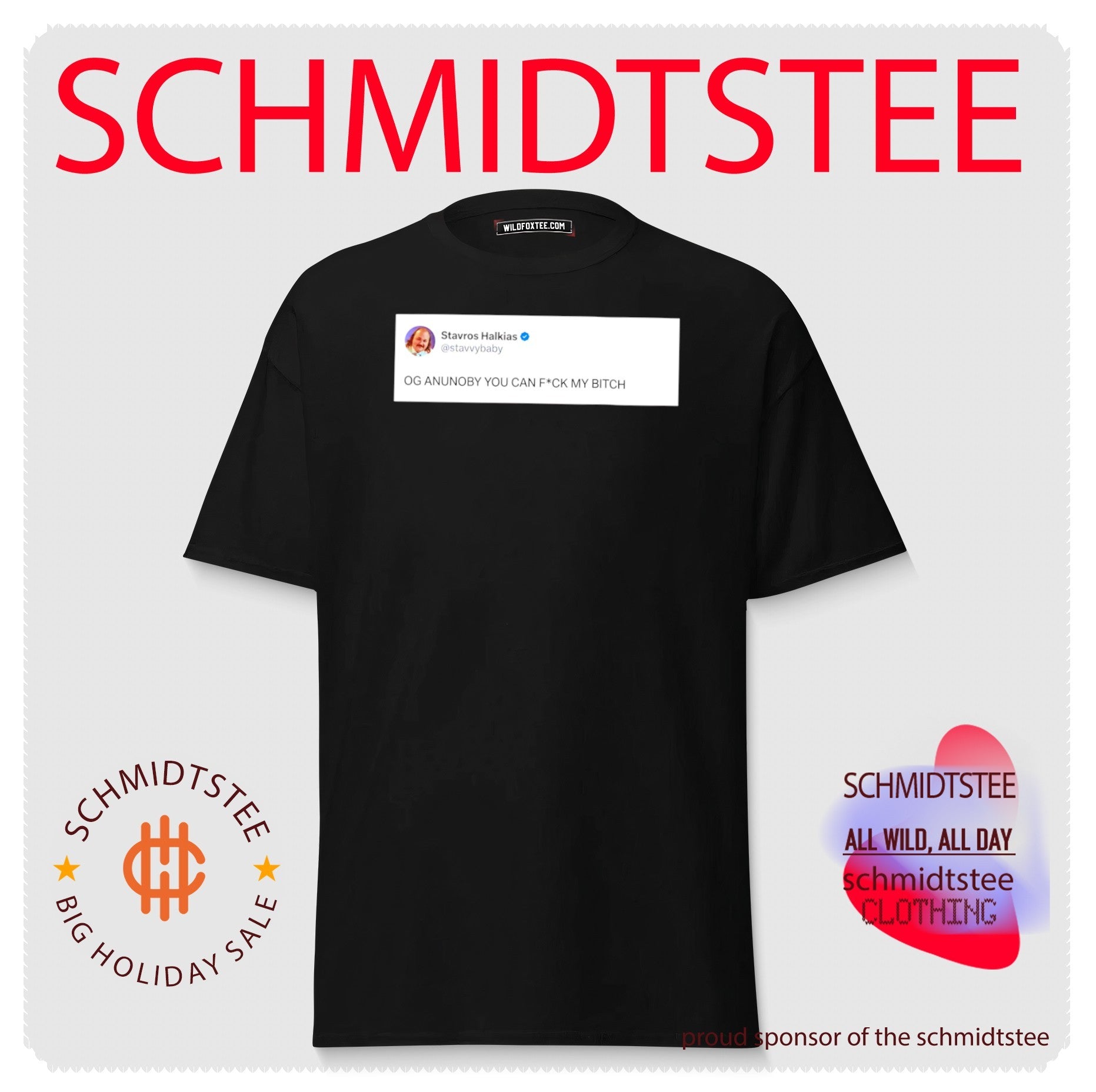 Stavros Halkias Og Anunoby you can fck my bitch OG Stavvy’s Endorsement shirt