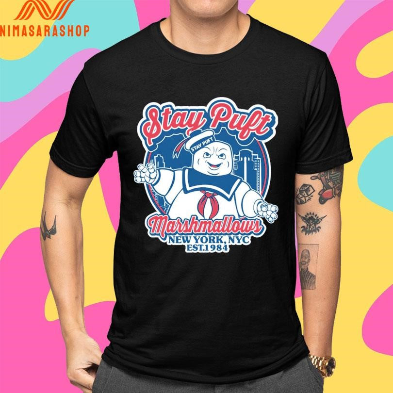 Stay Puft Marshmallows New York Nyc Est 1984 Shirts