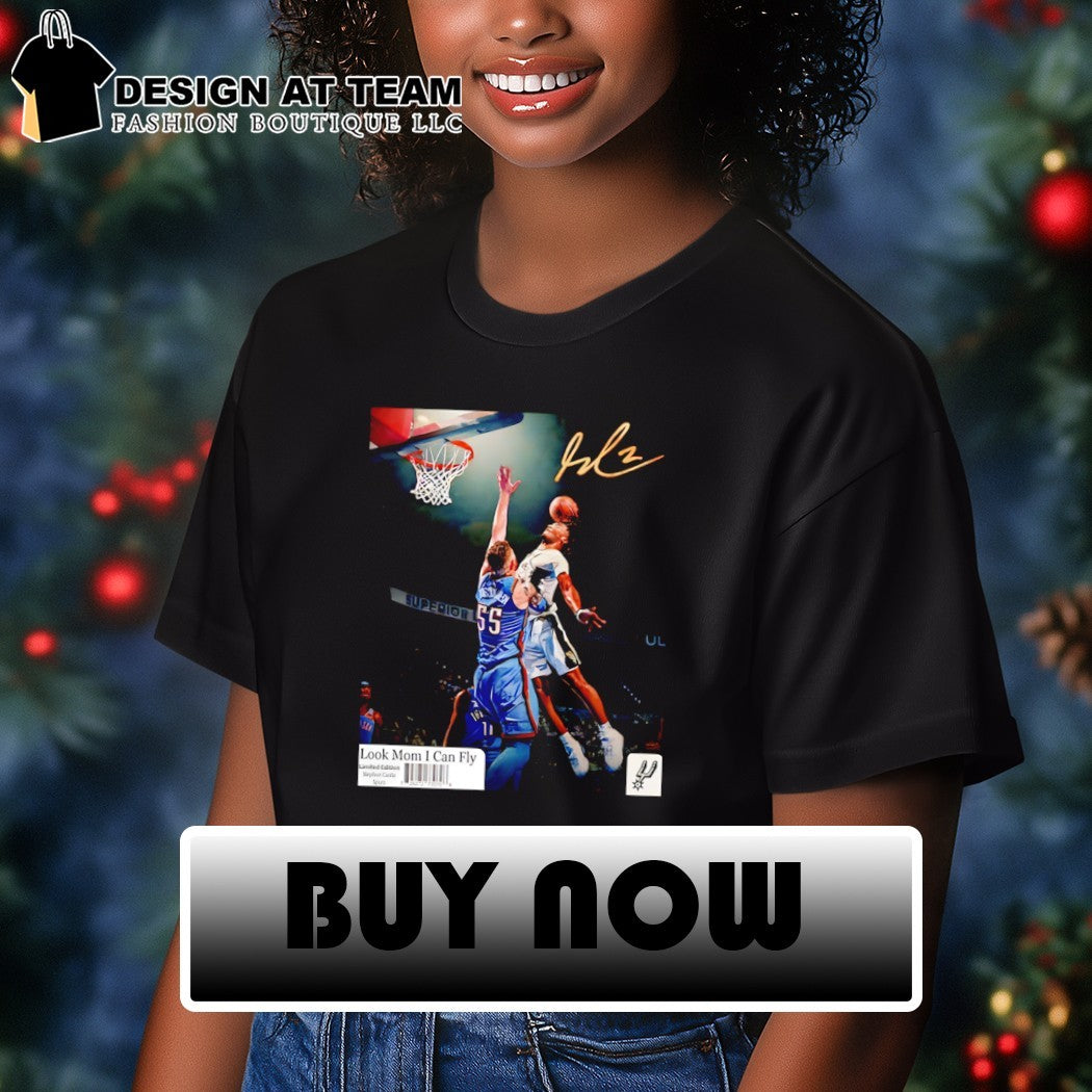 Stephon Castle Dunk of the Year San Antonio Spurs Basketball signature shirt