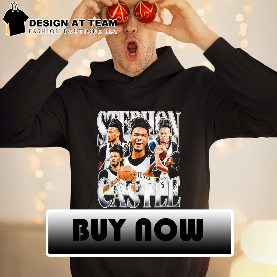 Stephon Castle San Antonio Spurs Basketball Castle Wemby Game Day graphic shirt
