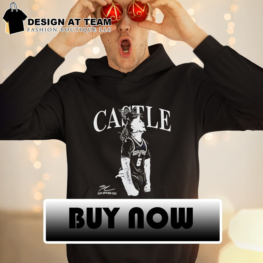 Stephon Castle San Antonio Spurs Basketball go Spurs go signature shirt
