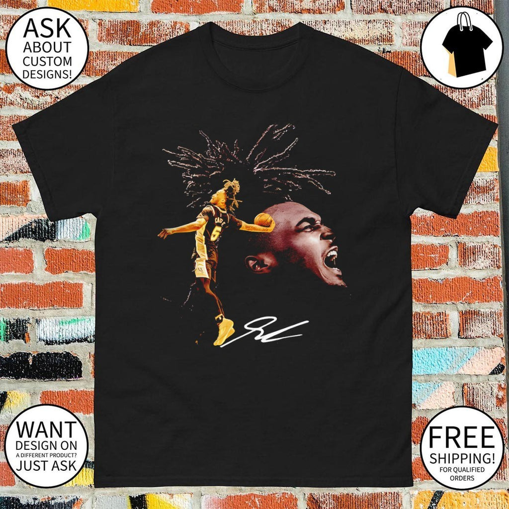 Stephon Castle San Antonio Spurs basketball player tribute signature shirt