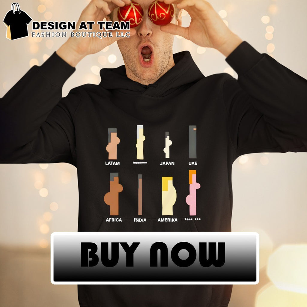 Stereotype funny Latam Japan UAE Africa India Merika shirt