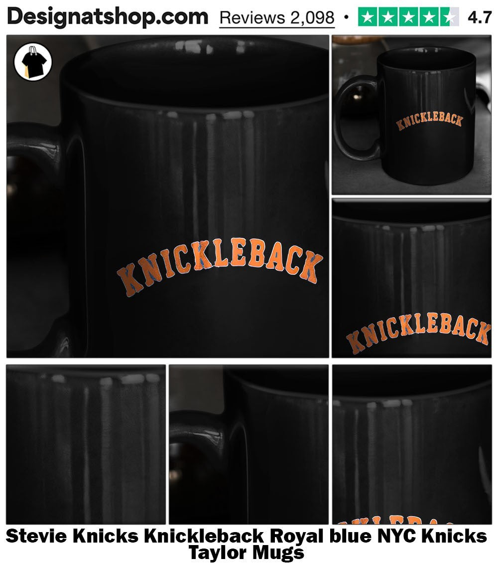 Stevie Knicks Knickleback Royal blue NYC Knicks Taylor shirt